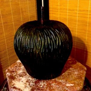 Hand Carved Wooden Apple